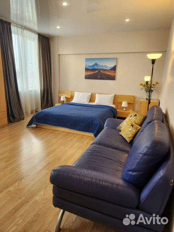 

1-к. квартира, 44 м², 2 кровати