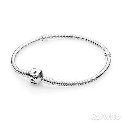 Pandora браслет из серебра С замком P-lock