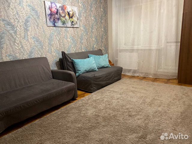 

1-к. квартира, 37 м², 2 кровати