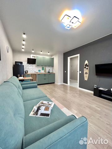 

1-к. квартира, 41 м², 2 кровати
