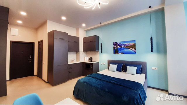 

Квартира-студия, 32 м², 2 кровати