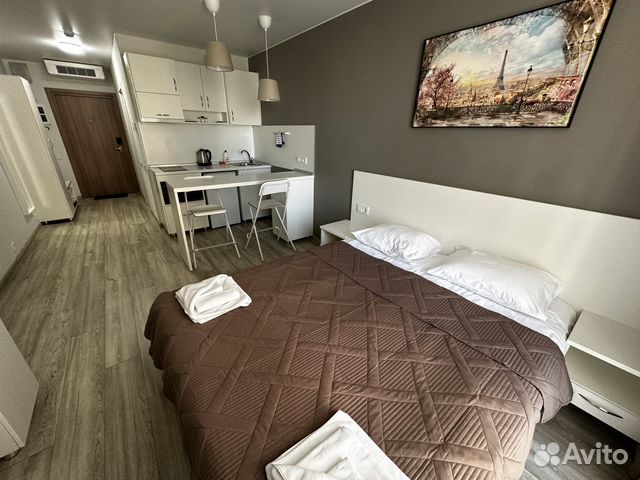 

Квартира-студия, 25 м², 1 кровать
