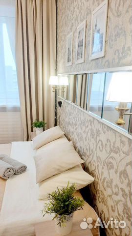 

1-к. квартира, 34 м², 2 кровати