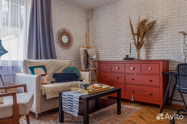 

1-к. квартира, 35 м², 2 кровати