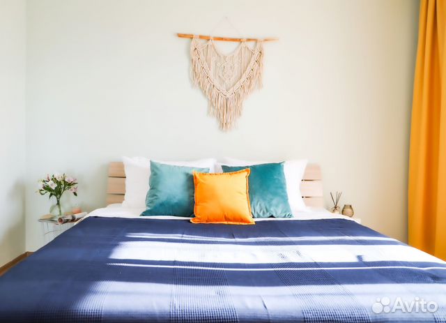 

1-к. квартира, 40 м², 3 кровати