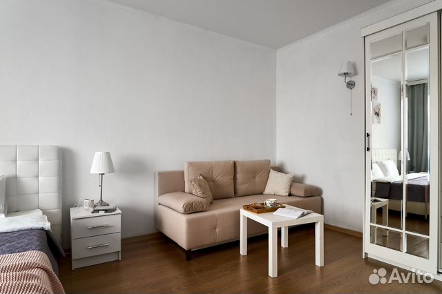 

1-к. квартира, 40 м², 2 кровати