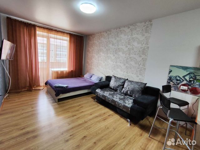 

Квартира-студия, 35 м², 1 кровать