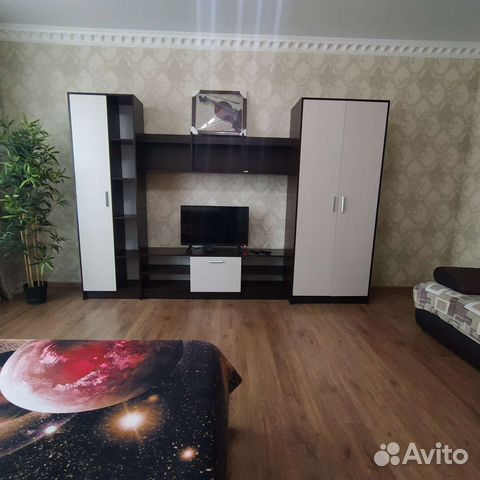 

1-к. квартира, 41 м², 2 кровати