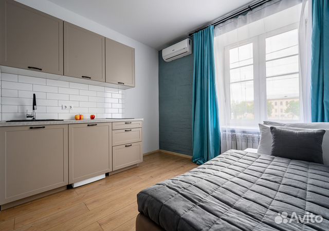 

Квартира-студия, 22 м², 1 кровать
