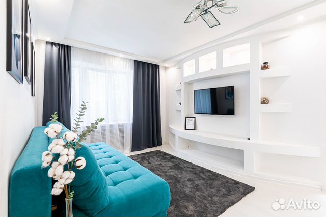 

1-к. квартира, 34,7 м², 1 кровать