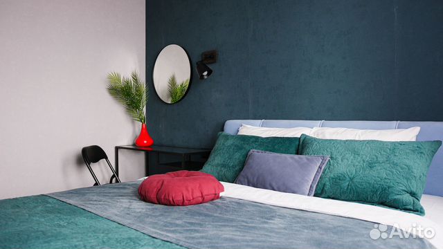 

2-к. квартира, 46 м², 2 кровати