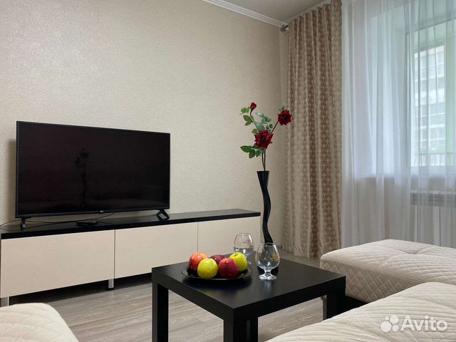 

1-к. квартира, 38 м², 2 кровати