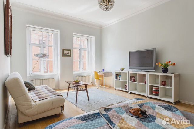 

1-к. квартира, 60 м², 2 кровати