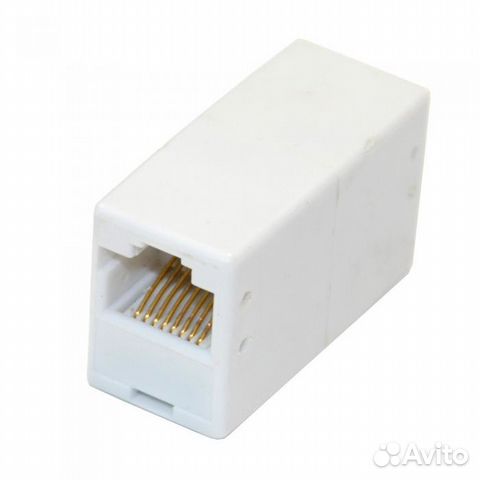 Переходник соединитель RJ-45 для витой пары