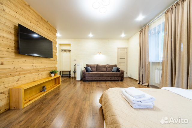 

Квартира-студия, 45 м², 2 кровати