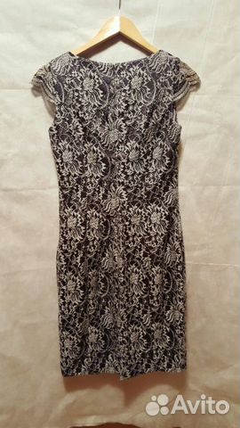 Платье вечернее гепюровое р.S Платье вечернее гепюровое р.S