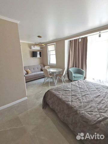 

Квартира-студия, 35 м², 2 кровати