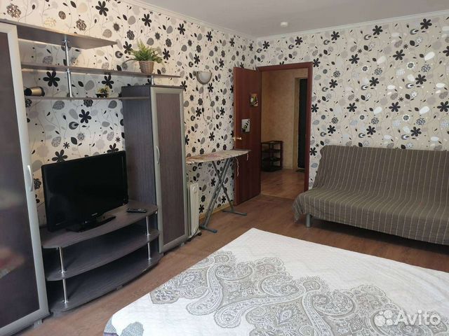 

1-к. квартира, 44 м², 2 кровати