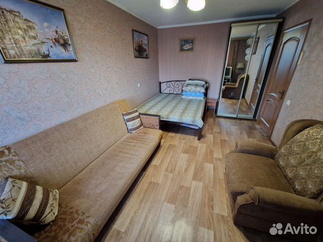 

1-к. квартира, 34 м², 2 кровати