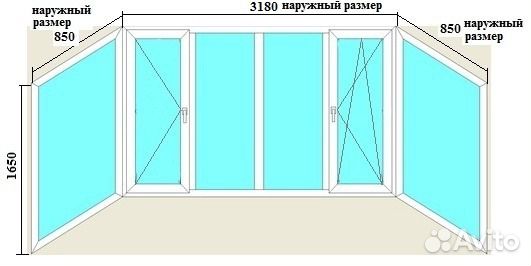 Рама балкона купить в самарской области на avito - объявлени.