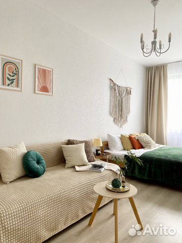 

1-к. квартира, 37 м², 2 кровати