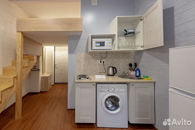 

Квартира-студия, 30 м², 2 кровати