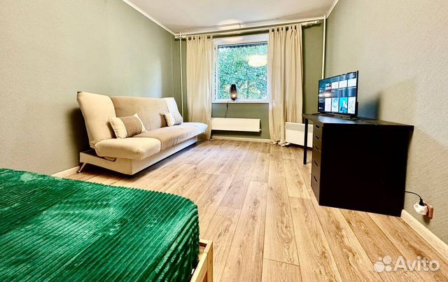 

1-к. квартира, 45 м², 4 кровати