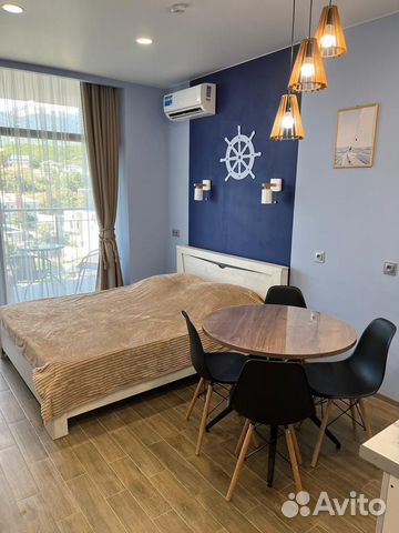 

Квартира-студия, 32 м², 2 кровати