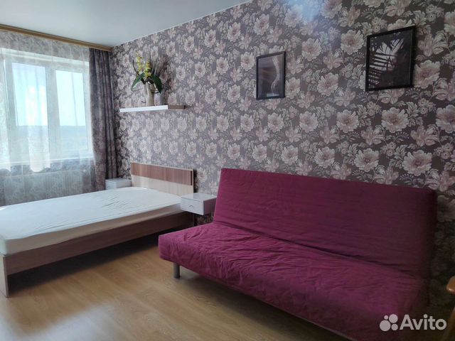 

1-к. квартира, 46 м², 3 кровати