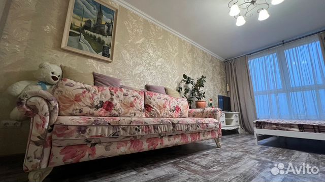 

Квартира-студия, 46 м², 2 кровати