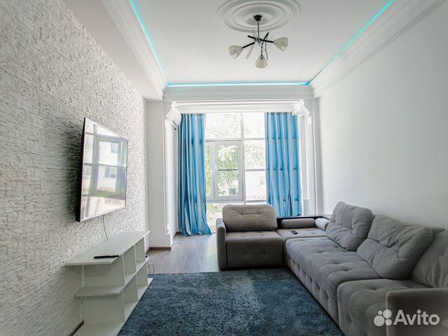 

1-к. квартира, 60 м², 2 кровати