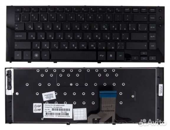 Клавиатура для ноутбука HP Compaq 5210 5310 Черная