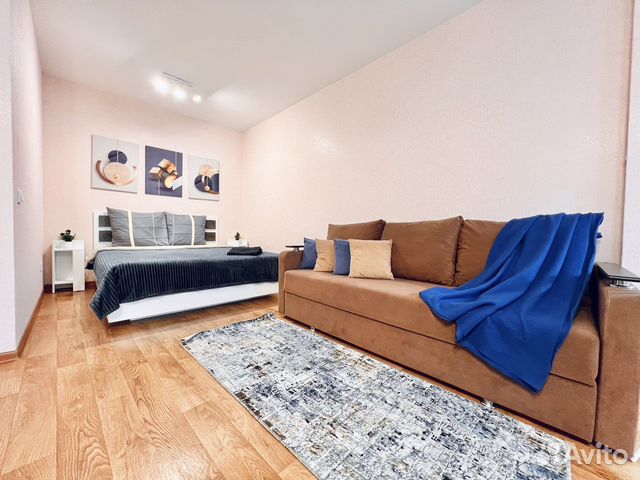 

Квартира-студия, 35 м², 2 кровати