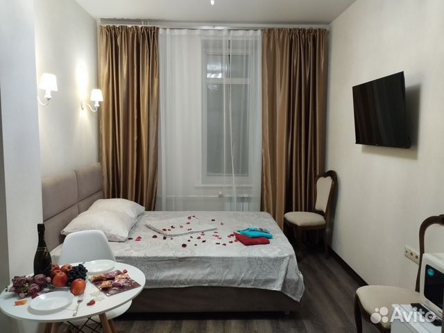 

Квартира-студия, 30 м², 1 кровать