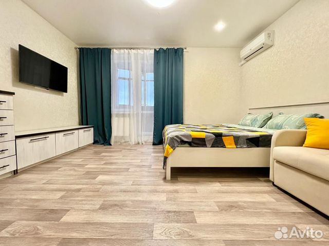 

1-к. квартира, 45 м², 2 кровати