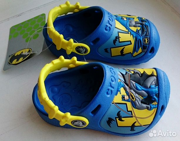 Сабо сандалии сланцы Batman Crocs 23 - 24 р Сабо сандалии сланцы Batman Crocs 23 - 24 р