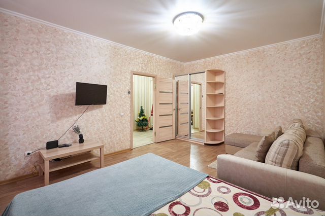 

1-к. квартира, 45 м², 2 кровати
