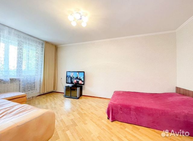 

1-к. квартира, 41 м², 2 кровати