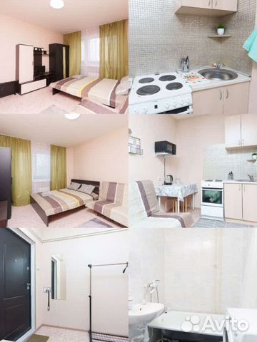 

Квартира-студия, 31 м², 2 кровати