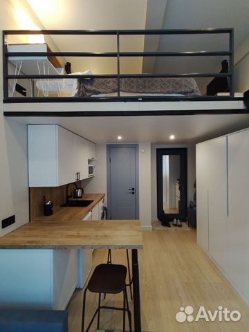 

Квартира-студия, 20 м², 2 кровати
