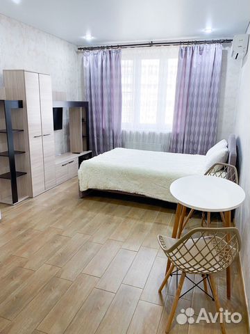 

Квартира-студия, 30 м², 1 кровать