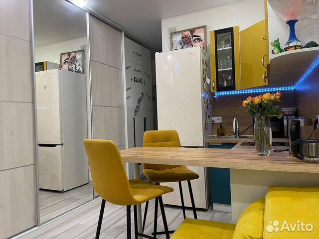 

Квартира-студия, 23,2 м², 2 кровати