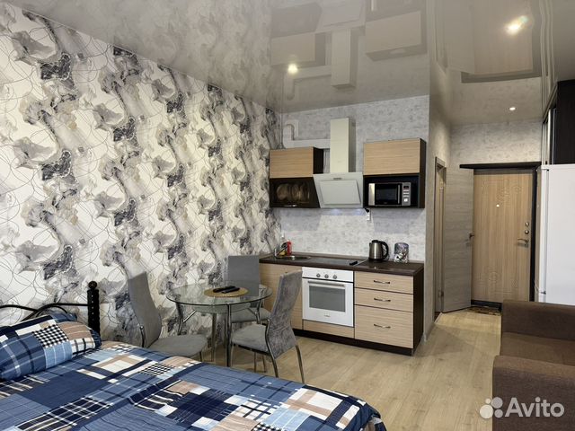 

Квартира-студия, 28 м², 2 кровати