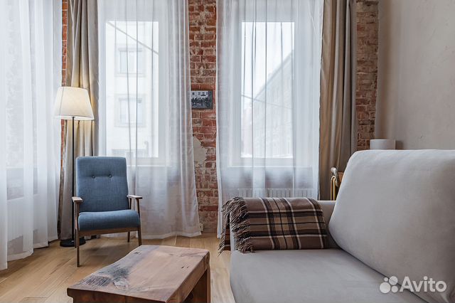 

1-к. квартира, 55 м², 2 кровати