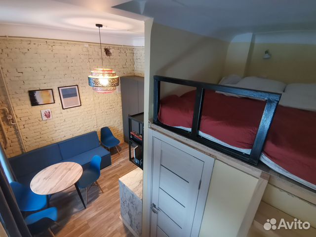 

Квартира-студия, 24 м², 2 кровати
