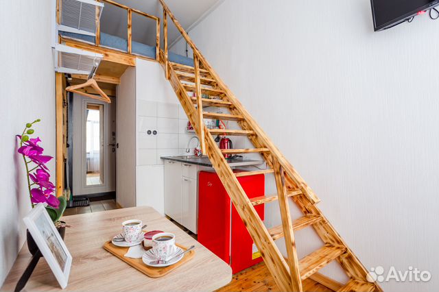 

Квартира-студия, 10 м², 2 кровати