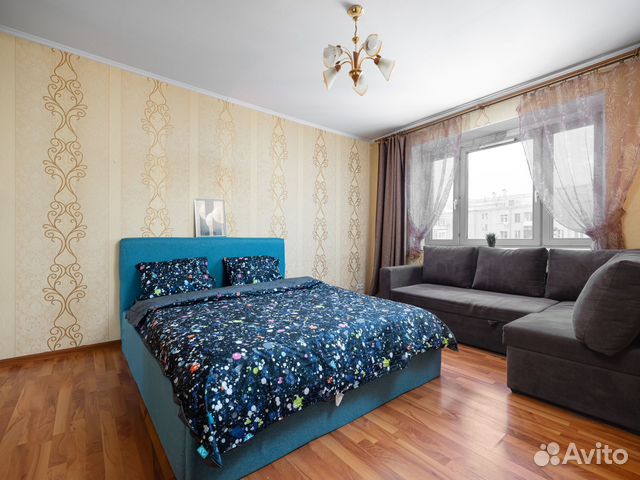 

1-к. квартира, 37 м², 3 кровати
