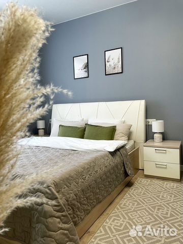 

1-к. квартира, 42 м², 2 кровати