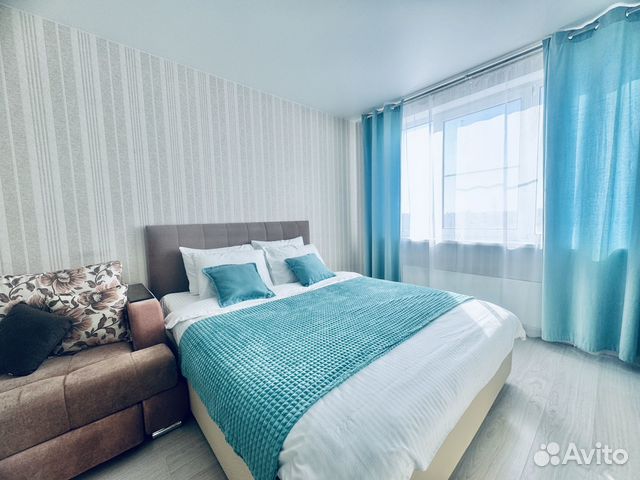 

1-к. квартира, 40 м², 3 кровати