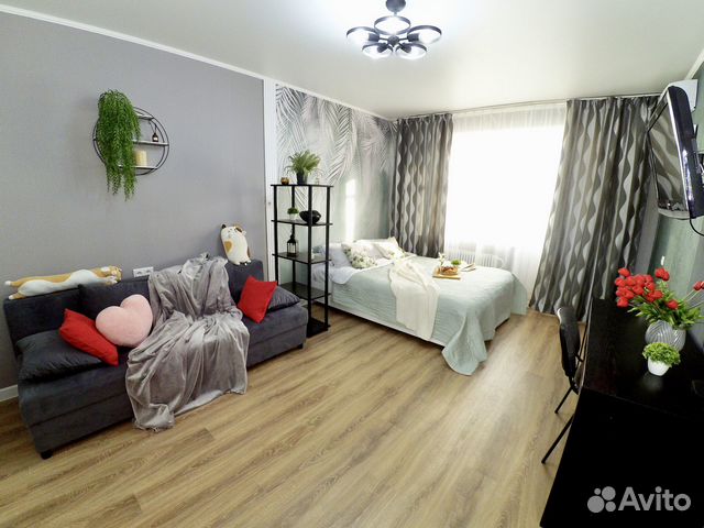 

1-к. квартира, 35 м², 2 кровати